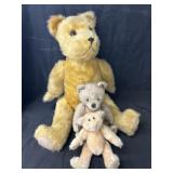 (3) Vintage Plush Bears