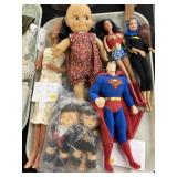Grouping of Vintage Dolls