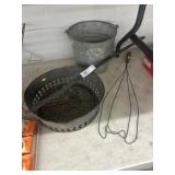 Rug Beater w/ Ash Sifter & Pail