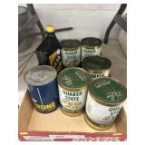 VIntage One Quart Oil Cans