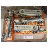 4 Wilbur Chocolate Winross Trucks