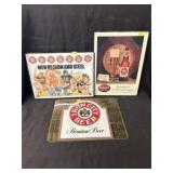 (3) Contemporary Tin Signs