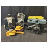 Grouping of Vintage Cameras