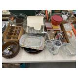 Punch Bowl Utensils, and Pattern Glass