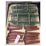 Antique Christmas Tree Toy Fence