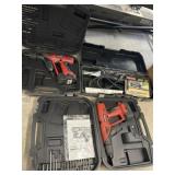 Cordless Drills w/ Reciprocating Saw