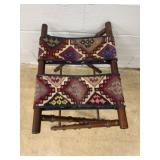 Folding Luggage Kilim Upholstery Rack