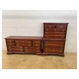 2Pc Cherry Bedroom Set