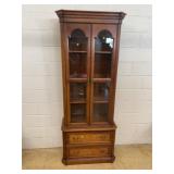 China Cabinet w/ Glass Doors & 2 Doors