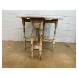 Wood Drop-Leaf Gateleg Table