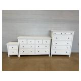 White 3-Piece Bedroom Set