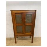 Vintage Pie Safe with Punched Tin Panels