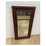 Rectangular Wood Framed Wall Mirror