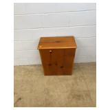Clothes Hamper w/ Brass Handles