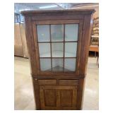 Antique One Pc Corner Cupboard