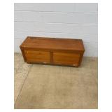 Wood Storage Chest