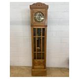 Oak Case Missions Style Grandfather Clock