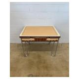 1960s Enameled Top Table