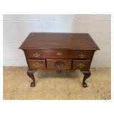 PA House Chippendale Mahogany Lowboy