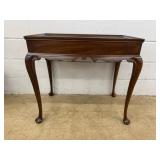 Mahogany Queen Anne Style Side Table