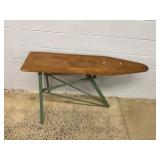 Wood and Metal Ironing Board