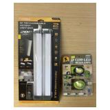 LED Headlamp w/ Rechargeable Work Light