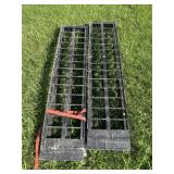 (2) Folding Aluminum Loading Ramps