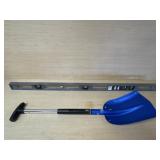 Automotive Shovel w/ 48" Level