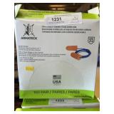 100 Pair of Corded Ear Plugs