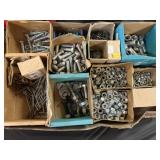 Assorted Bolts, Nuts & Staples