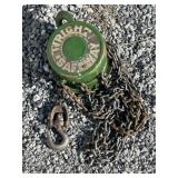 Wright 1-Ton Chain Hoist