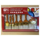 7pc Paint Brush Set