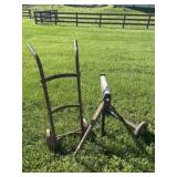 Hand Cart w/ Roller Stand