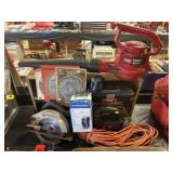Power Tools, Extension Cord, Blades, Etc