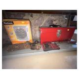 Toolbox w/ Electric Heater & Receiver Hitch