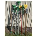 Assortment of Drywall Sanding Poles