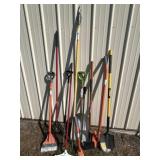 Assortment of Long Handled Tools