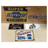 Advertising Signs & License Plates