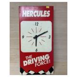 Hercules Advertising Clock