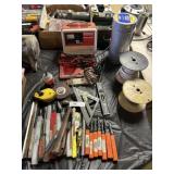Tap & Die Set, Drill Bit, Wire, Etc.