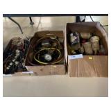 (3) Boxes of Misc Electrical & Other Hardware