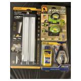 LED Headlights w/ Work Light & Chalk Line