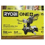 New Ryobi 18v 7 1/4" Miter Saw