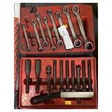 Snap-On Box Wrenches w/ Rethreader