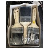 (12) 3" Paint Brushes