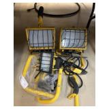 (3) Halogen Worklights