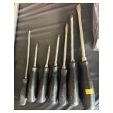 (7) Assorted Snap-On Screwdrivers