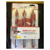 3pc Auger Bit Set