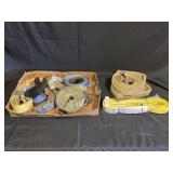 Assortment of Slings & Ratchet Straps