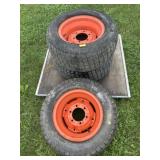(3) 27/10.5x15 Turf Tires